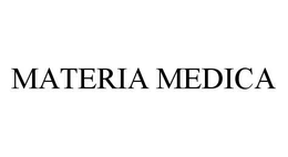 MATERIA MEDICA trademark