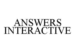 ANSWERS INTERACTIVE trademark
