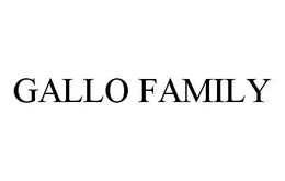 GALLO FAMILY trademark