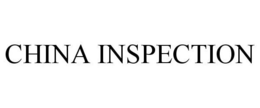CHINA INSPECTION trademark