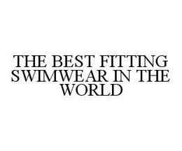 THE BEST FITTING SWIMWEAR IN THE WORLD trademark