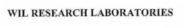 WIL RESEARCH LABORATORIES trademark