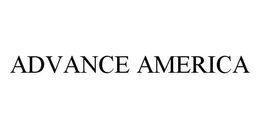 ADVANCE AMERICA trademark