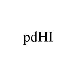 PDHI trademark
