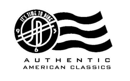SD 3 6 9 IT'S TIME TO DINE AUTHENTIC AMERICAN CLASSICS trademark