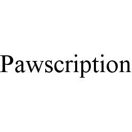 PAWSCRIPTION trademark
