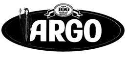 ARGO OVER 100 YEARS OF QUALITY trademark