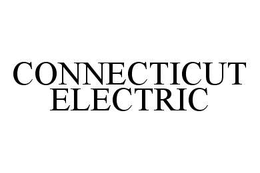 CONNECTICUT ELECTRIC trademark