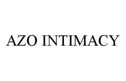 AZO INTIMACY trademark