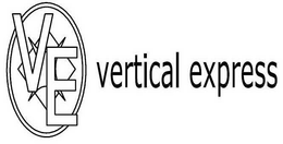 VE VERTICAL EXPRESS trademark