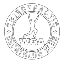 WGA CHIROPRACTIC DECATHLON CLUB trademark