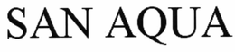 SAN AQUA trademark