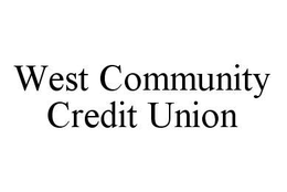 WEST COMMUNITY CREDIT UNION trademark