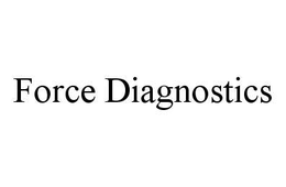 FORCE DIAGNOSTICS trademark