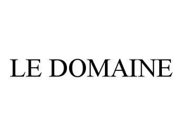 LE DOMAINE trademark
