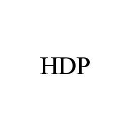 HDP trademark