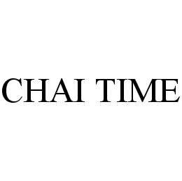 CHAI TIME trademark