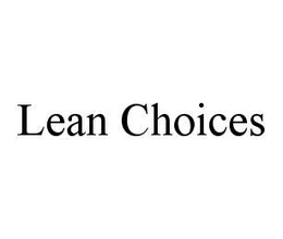 LEAN CHOICES trademark