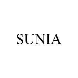 SUNIA trademark