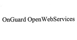 ONGUARD OPENWEBSERVICES trademark