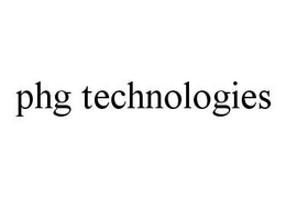 PHG TECHNOLOGIES trademark