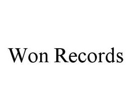 WON RECORDS trademark
