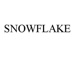 SNOWFLAKE trademark