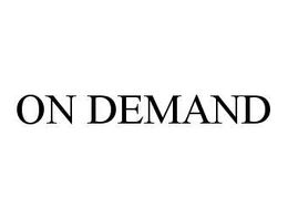 ON DEMAND trademark