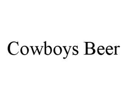 COWBOYS BEER trademark