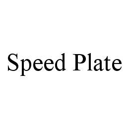 SPEED PLATE trademark