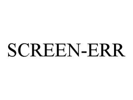 SCREEN-ERR trademark