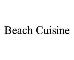 BEACH CUISINE trademark