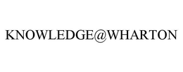 KNOWLEDGE@WHARTON trademark