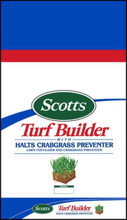 SCOTTS TURF BUILDER WITH HALTS CRABGRASS PREVENTER LAWN FERTIZER AND CRABGRASS PREVENTER trademark