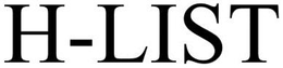 H-LIST trademark