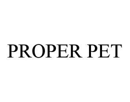 PROPER PET trademark