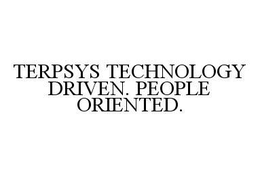 TERPSYS TECHNOLOGY DRIVEN. PEOPLE ORIENTED. trademark