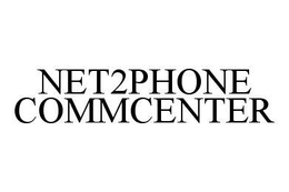 NET2PHONE COMMCENTER trademark