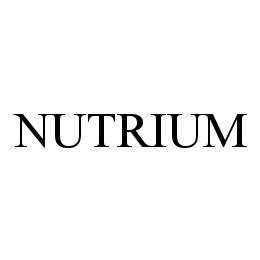 NUTRIUM trademark