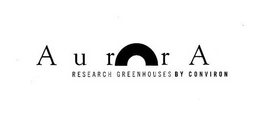 AURORA RESEARCH GREENHOUSES BY CONVIRON trademark