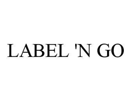 LABEL 'N GO trademark