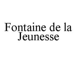 FONTAINE DE LA JEUNESSE trademark
