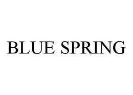 BLUE SPRING trademark