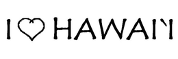 I HAWAII trademark