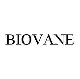 BIOVANE trademark