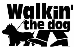 WALKIN THE DOG trademark