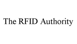 THE RFID AUTHORITY trademark