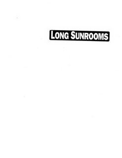 LONG SUNROOMS trademark
