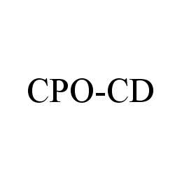 CPO-CD trademark