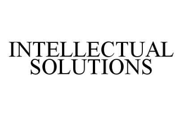 INTELLECTUAL SOLUTIONS trademark